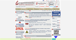 Desktop Screenshot of energoelektronika.pl