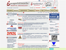 Tablet Screenshot of energoelektronika.pl